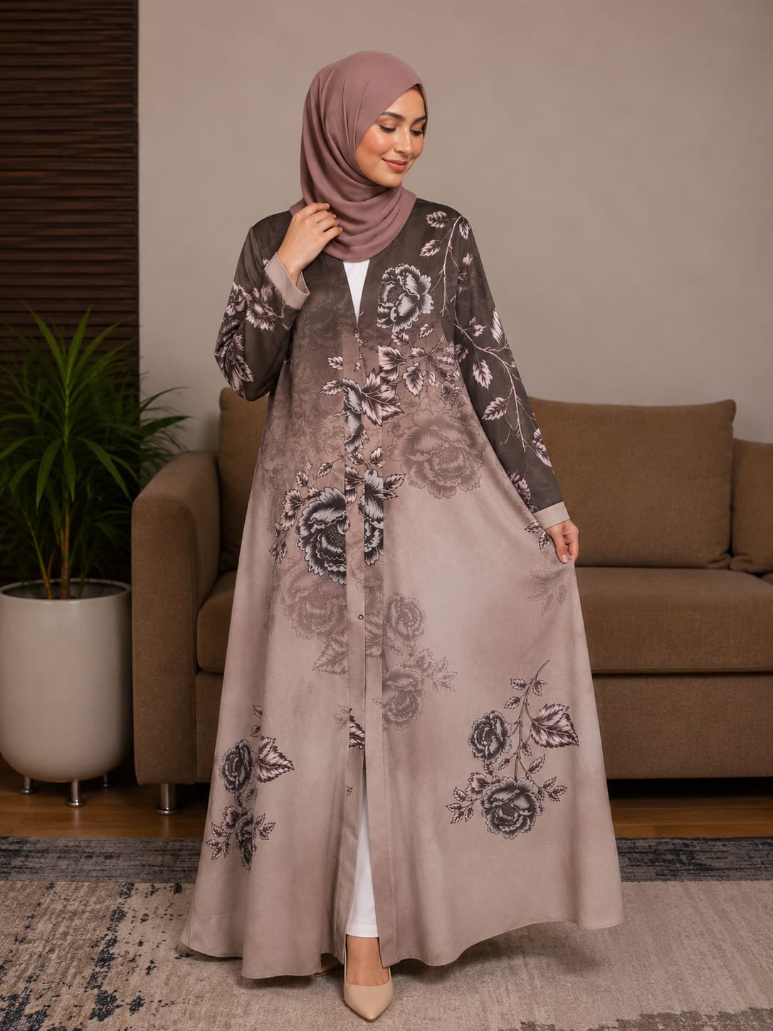 Kaftan Dubai Abaya Turkey Muslim Women Hijab Satin Dress Islam Caftan Marocain Dresses Vestidos Robe Femme